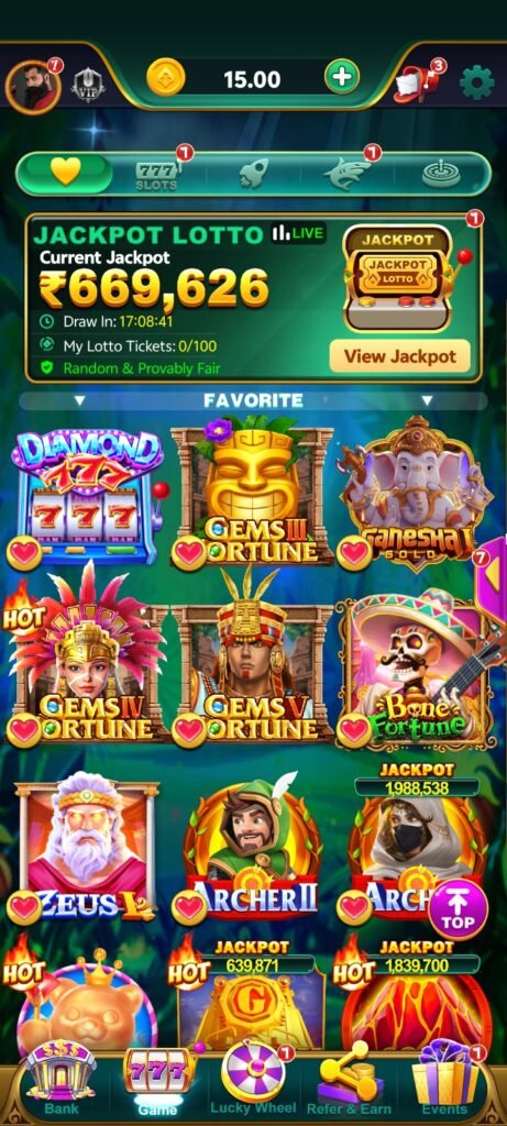 Slots winner 
