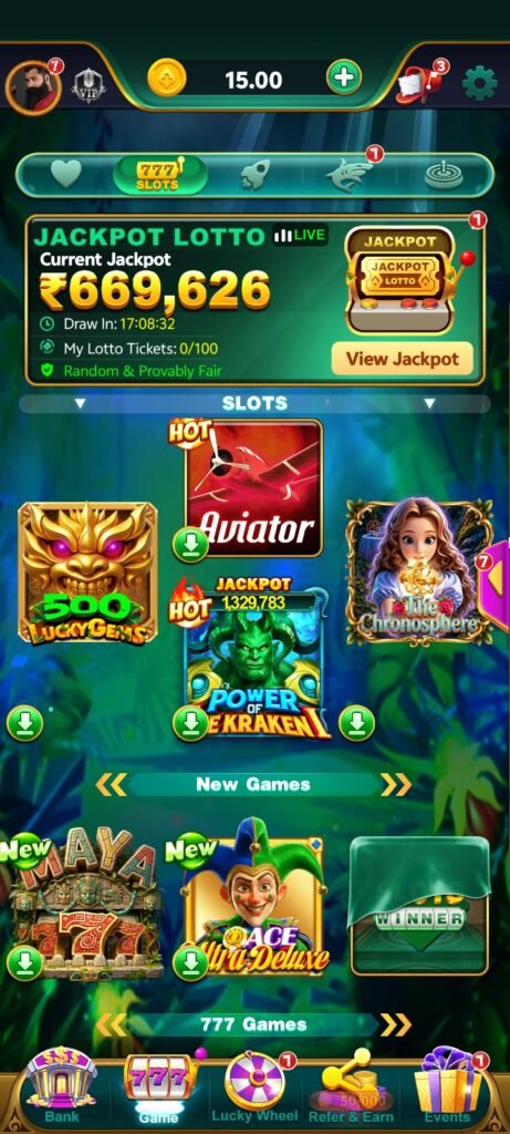 Slots winner 