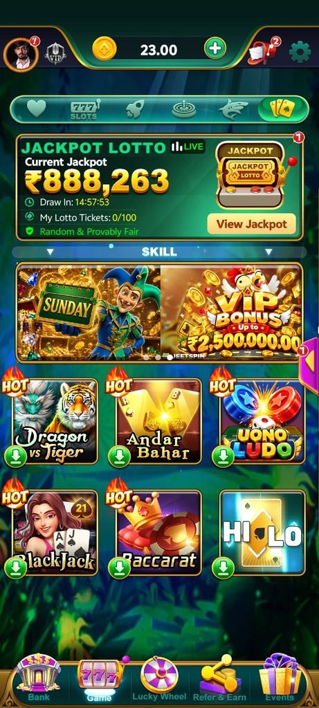 Jeet Spin Apk